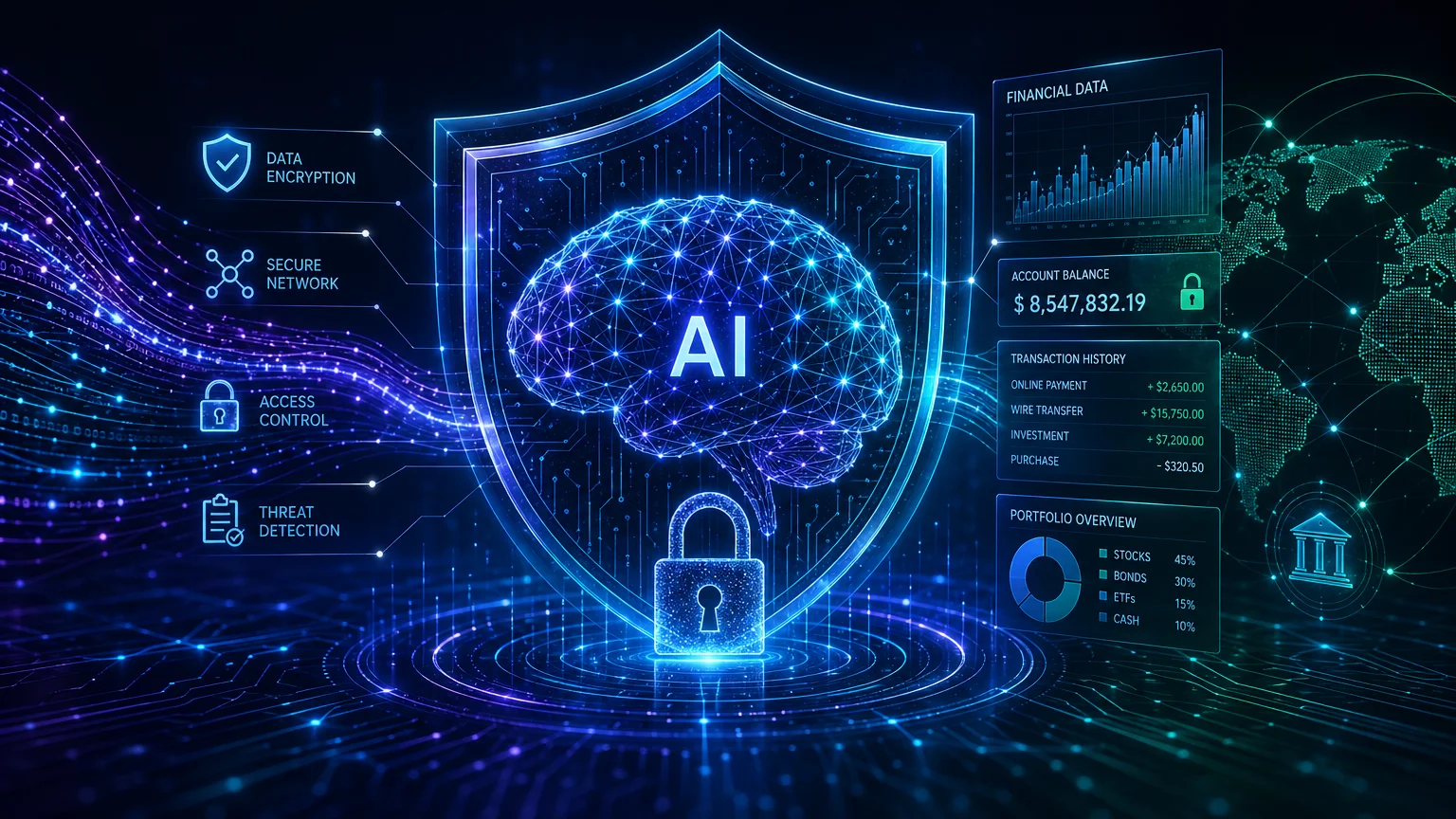 Искусственный Интеллект в Кибербезопасности Финансовых Учреждений: Защита Будущего