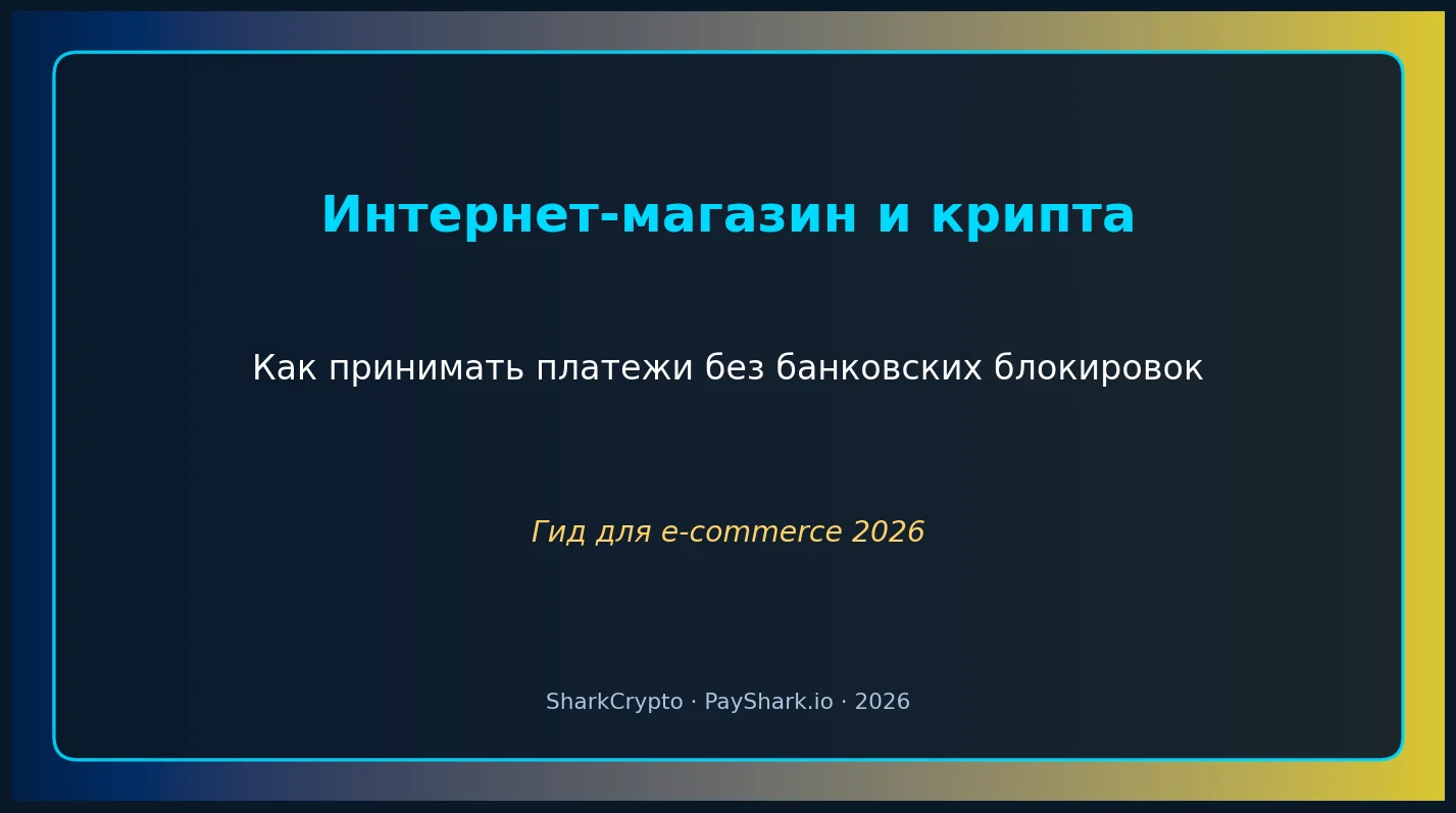 Как интернет-магазину подключить криптовалютный приём платежей в 2026 году: пошаговый разбор без воды